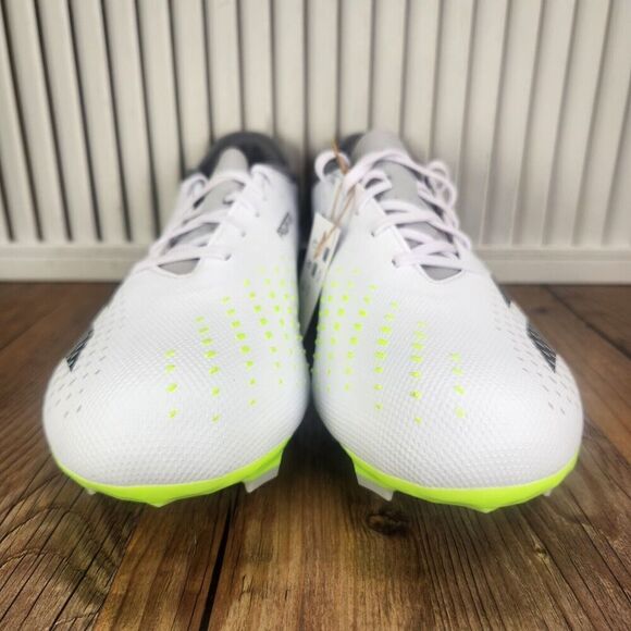 Adidas Predator Accuracy.3 L FG Soccer Cleats Men's 11 White Athletic GZ0014 NEW - Picture 3 of 11